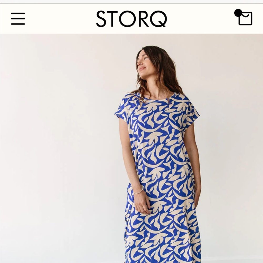 ***ISO*** Storq Breeze caftan in blue, size 5(xl)